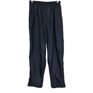 Holloway Women’s snow pants water wind resistant ankle zip black size medium